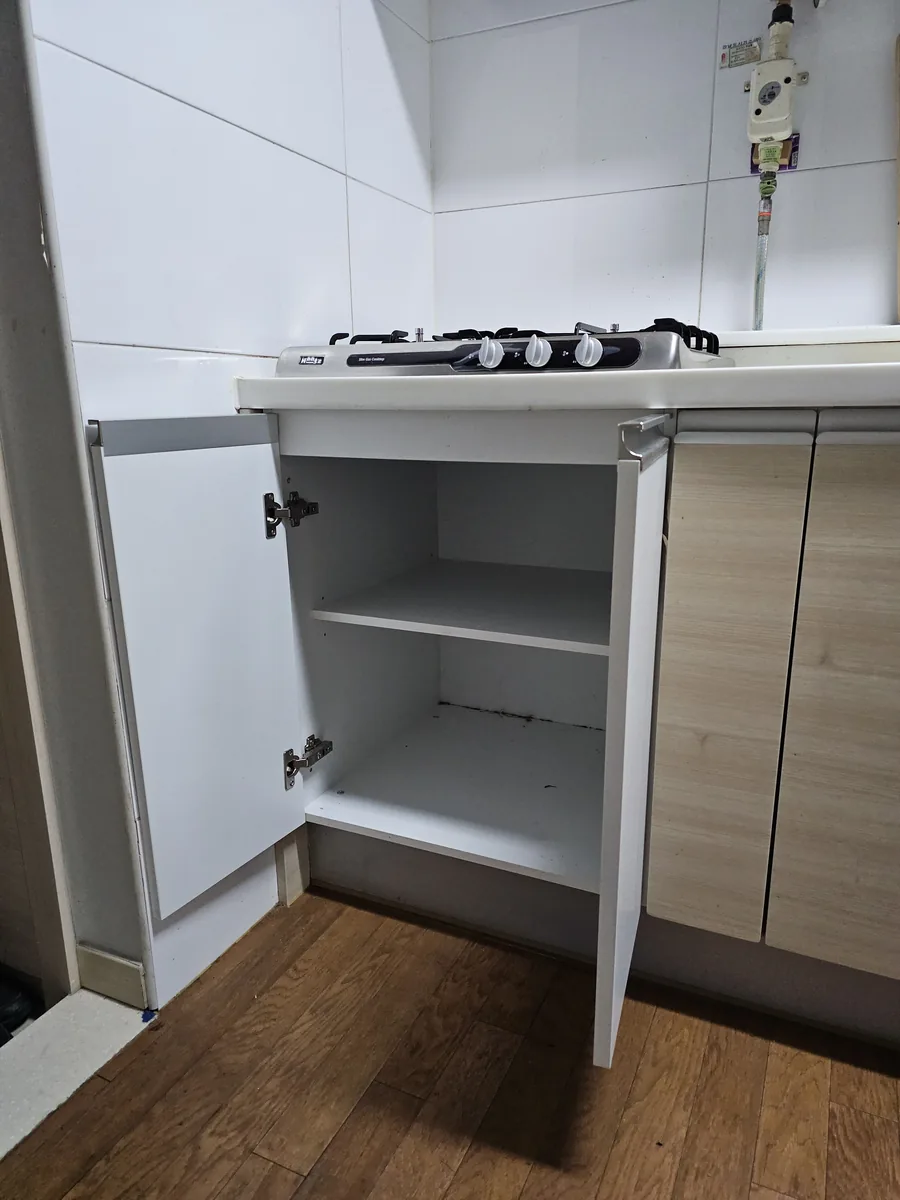 싱크대맞춤제작 · 빌트인 오븐 자리 새 수납
